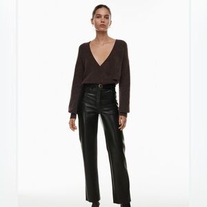 Aritzia Black Melina Pants